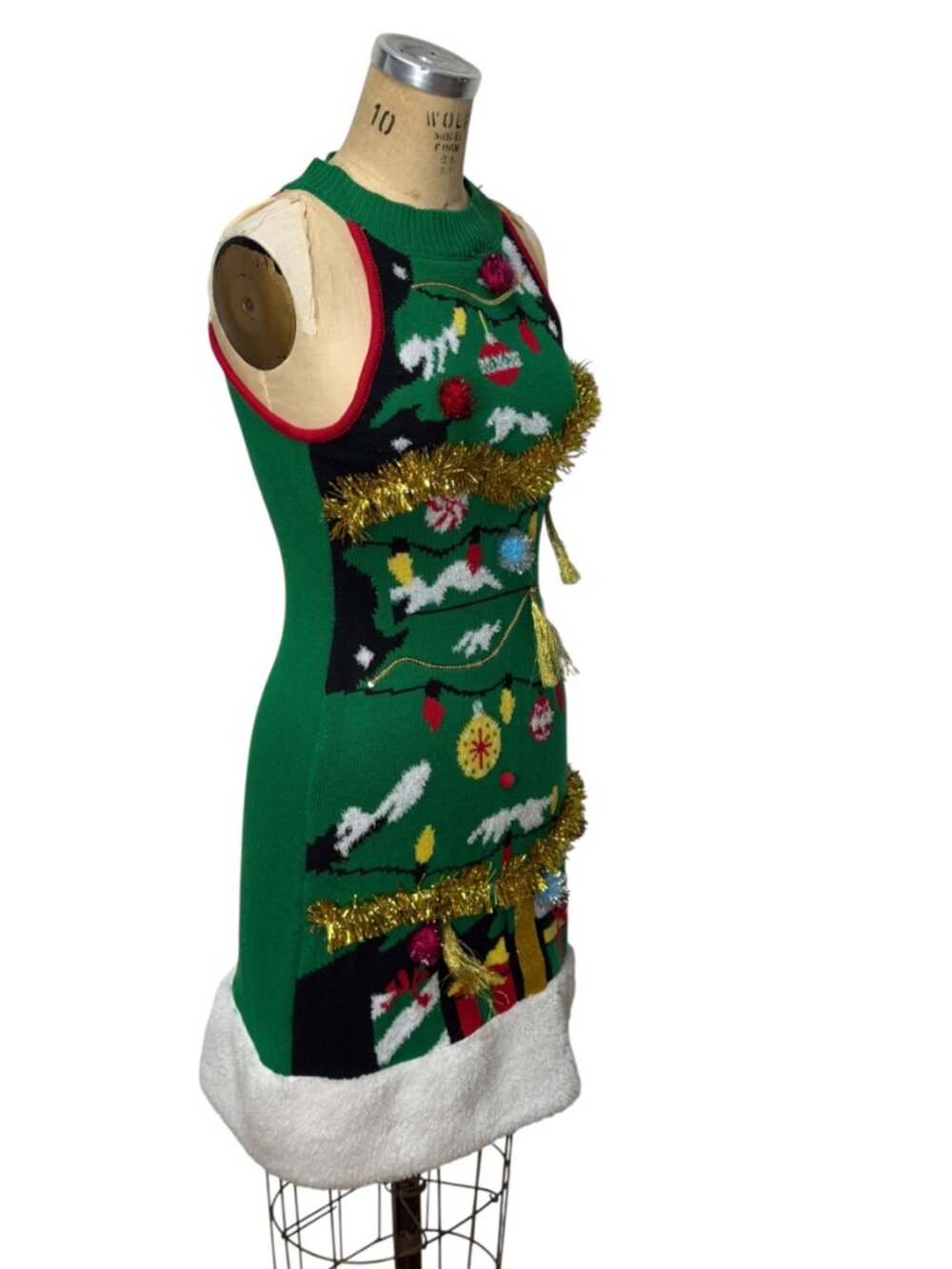 Christmas dress Ugly Tacky XMAS dress Size S - Picture 2 of 6